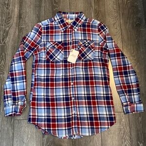 Inso collection NWT flannel shirt size large